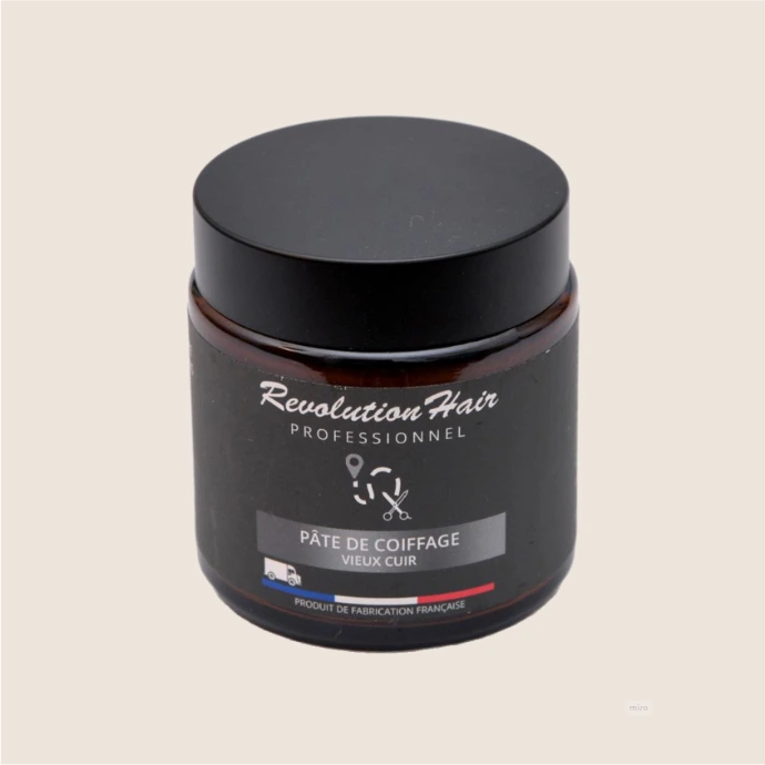 Pâte coiffage vieux cuir